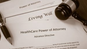 Power of Attorney and Living Will documents