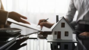 buying a home - signing documents